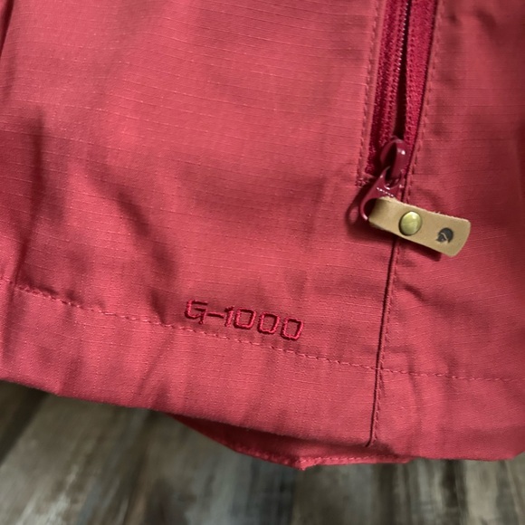 Fjallraven Stina Jacket G-1000 xs nwot coral orange red women’s - Picture 6 of 7